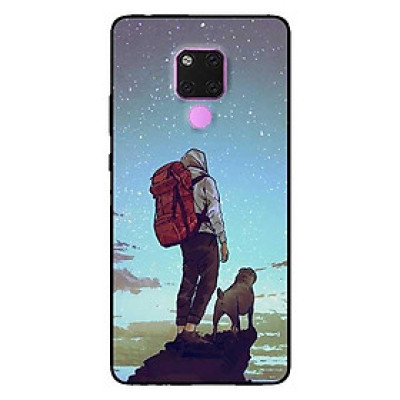 Ốp lưng dành cho Huawei 5t - Mate 20 - Mate 20 Pro mẫu Chàng Trai Và Cún