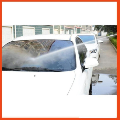 Bộ dây vòi xịt nước rửa xe, tưới cây tăng áp 3 lần,loại 3-5M (nối đồng nhựa đen) 206317