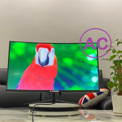 Màn hình K-Vision 27 inch cong IPS tràn viền 75Hz mới - HÀNG CHÍNH HÃNG