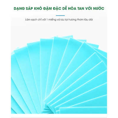 COMBO 30 Giấy Lau Nhà Hòa Tan Thay Thế Nước Lau Sàn Với Công Nghệ Hương Thơm Dịu Nhẹ, Sạch Bóng Sàn Nhà Chỉ Với Một Miếng Giấy 