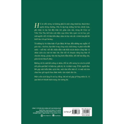 Sách - Hồi ứC Đến Từ Tương Lai - Suy Ngẫm Về Văn Hóa, Giáo Dục Và Con Đường Phát Triển Của Việt Nam - Alphabooks