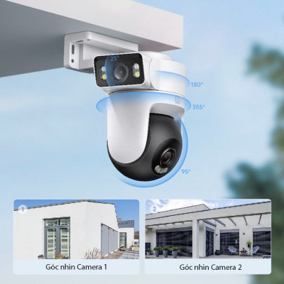 Camera IP ngoài trời 360 độ 4MP Xiaomi CW500 Dual - GiaPhucStore | Hàng Chính Hãng
