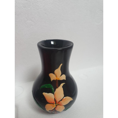 Bình Sơn Mài Họa Tiết Hoa Cao Cấp Thanh Bình Lê size 10x7 cm