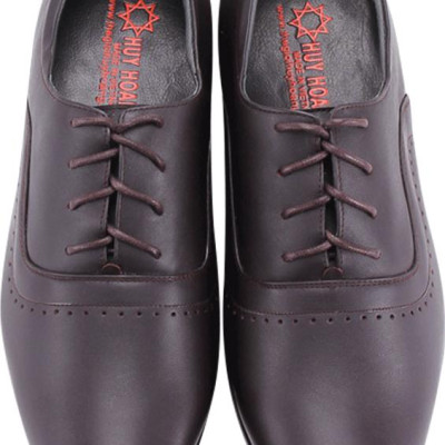 Giày Nam Tăng Chiều Cao Cột Dây Huy Hoàng HT7719 - Nâu