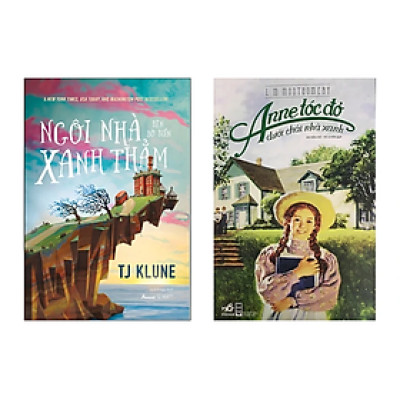 Combo 2 Cuốn Tiểu Thuyết: Ngôi Nhà Bên Bờ Biển Xanh Thẳm + Anne Tóc  Đỏ Dưới Chái Nhà Xanh