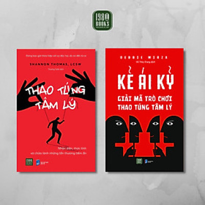 Combo Sách - Thao Túng Tâm Lý + Kẻ Ái Kỷ: Giải Mã Trò Chơi Thao Túng Tâm Lý