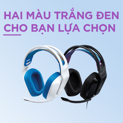 Tai Nghe Gaming Có Dây Logitech G335 - Hàng Chính Hãng