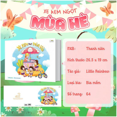 Sách - Góc Nhỏ Có Nắng + Xe Kem Ngọt Mùa Hè - Combo 2 Cuốn - Megabook