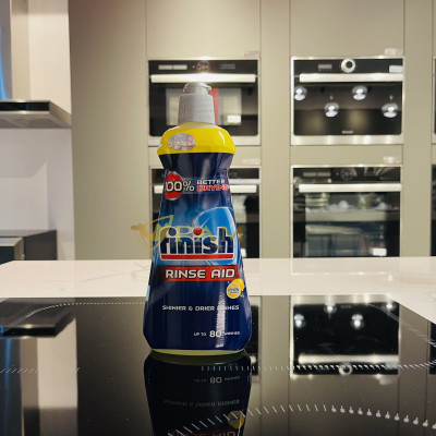 Combo Viên rửa bát All in 1 100 viên + Muối Finish 4kg + Nước làm bóng Finish 400ml hương chanh