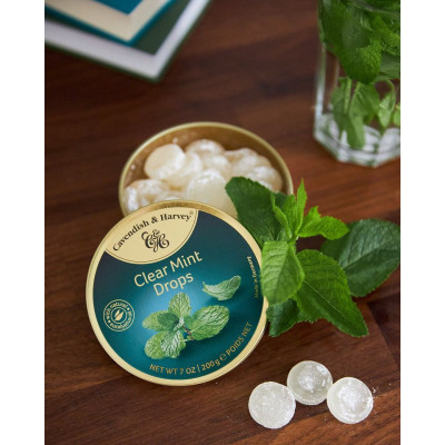Kẹo C&H Clear Mint Drops 200g 