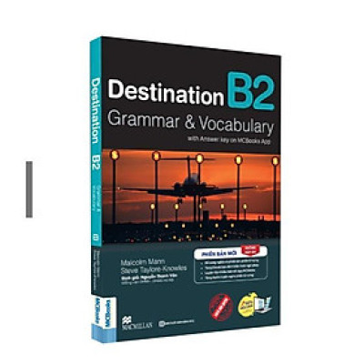 Sách - Destination B1, B2, C1 & C2 Grammar & Vocabulary - Kèm Đáp Án - Phiên Bản 2024 - MCBooks