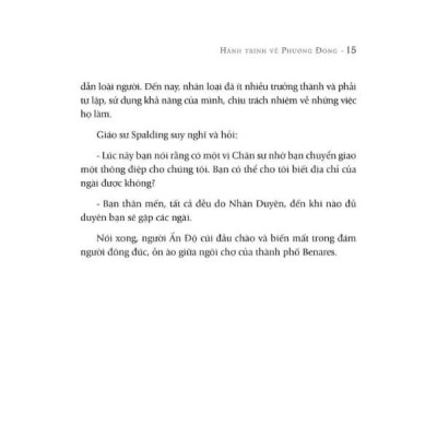 Hành Trình Về Phương Đông - Tác Giả Nguyên Phong -First News