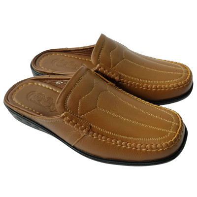 Dép Bít Đầu Nam BIGGBEN Da Bò Thật Cao Cấp SB135