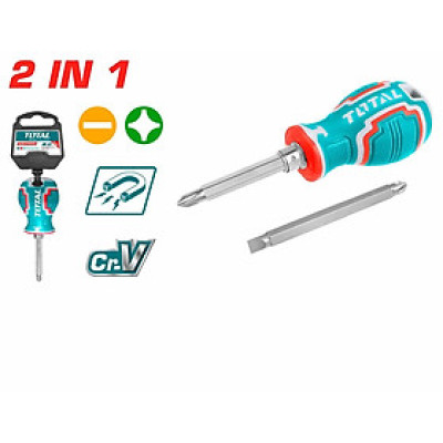 BỘ TUA VÍT 2 TRONG 1 TOTAL THT250216 - HÀNG CHÍNH HÃNG