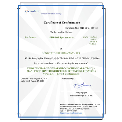 NƯỚC BẮN TẨY I-SPRAY SPRAYWAY SINGAPORE JJW-008