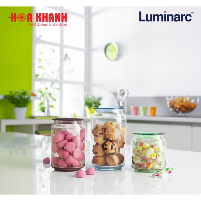 Hũ Thủy Tinh Luminarc Rondo Blue 750ML - J1849