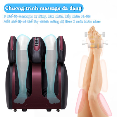 Máy massage chân và bắp chân Nikio NK-289 - Massage đa dạng kế hợp nhiệt nóng làm ấm chân