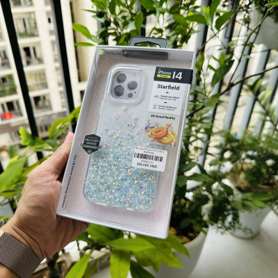 Ốp lưng dành cho iPhone 14 Pro Max Switcheasy hoa tuyết- Hàng chính hãng