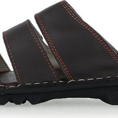 Dép nam Huy Hoàng màu 3 quai màu nâu HT7779