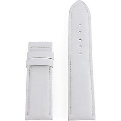 Dây đồng hồ nam nữ Huy Hoàng da bò size lớn màu trắng HT8133