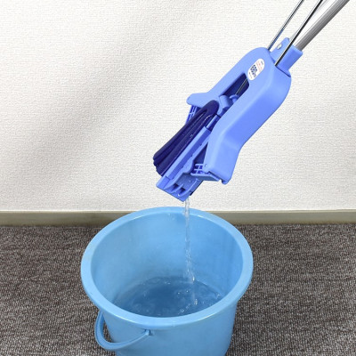 Chổi lau nhà đầu mút siêu thấm hút Azuma (99~130cm) - Hàng nội địa Nhật Bản, nhập khẩu chính hãng #FAZ259