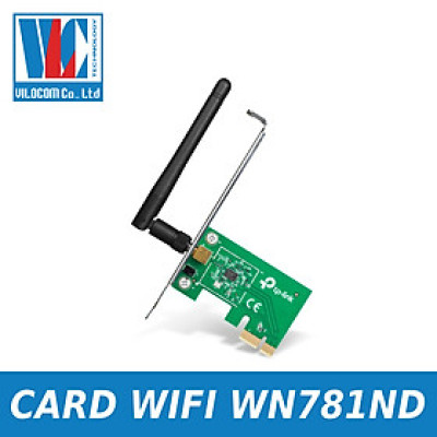 CARD WiFi PCI Express tốc độ 150Mbps TP-LINK WN781ND - Hàng Chính Hãng
