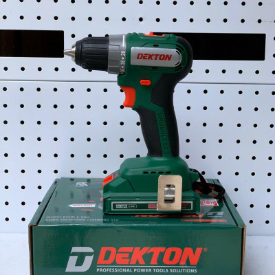 MÁY KHOAN VÍT DÙNG PIN 21V 50Nm SỬ DỤNG CHÂN PIN PHỔ THÔNG DEKTON M21-D1050BL - HÀNG CHÍNH HÃNG