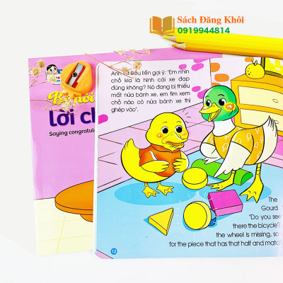 Sách - Kỹ Năng Giao Tiếp Ứng Xử Song Ngữ (10 cuốn Kèm File Nghe)