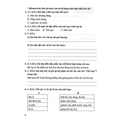 Sách - Bộ Đề Kiểm Tra Môn Tiếng Việt Lớp 3 - Dùng Kèm SGK Chân Trời Sáng Tạo - Hồng Ân