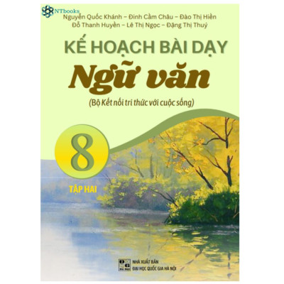 Sách - Combo Kế hoạch bài dạy ngữ văn 8 - tập 1 + 2 ( kết nối tri thức )