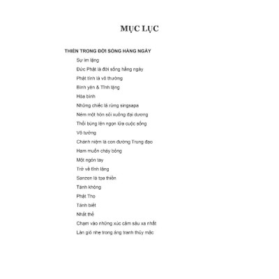 Trở về tĩnh lặng - Thực hành thiền định trong đời sống hàng ngày