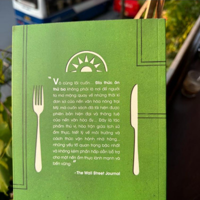 Sách -  ĐĨA THỨC ĂN THỨ BA – BÚT KÝ VỀ TƯƠNG LAI CỦA NỀN ẨM THỰC - 2H Books
