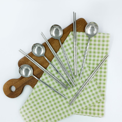 Bộ muỗng đũa INOX cao cấp 8 món DCS-01