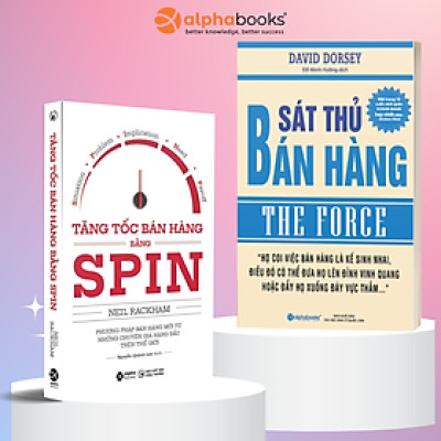 Combo Bí Kíp Chốt Deal : Tăng Tốc Bán Hàng Bằng Spin + Sát Thủ Bán Hàng