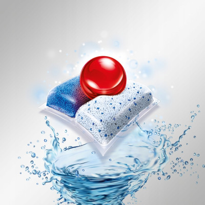 Viên rửa bát Finish Quantum All in one 72 viên -Siêu sạch 12 chức năng cao cấp- Nhập khẩu chính hãng