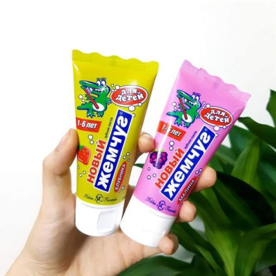 Kem đánh răng cho bé Nevcos Nga từ 1-6 tuổi 