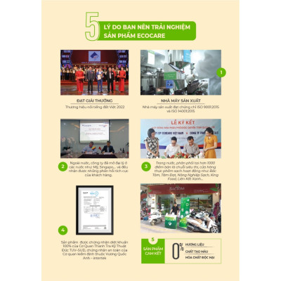 Nước tẩy rửa bồn cầu Hữu cơ diệt khuẩn Ecocare  với tinh chất Quế 1000 ml