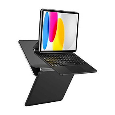 Bao Da/ Case Bàn Phím WI WU Magic Keyboard MK-002 Có Đèn Nền, Trackpad Mượt Mà, Tháo Rời Dễ Dàng cho iPad - Hàng chính hãng