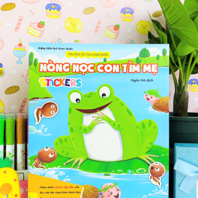 Sách - Combo 8 Cuốn Truyện Cổ Tích Kinh Điển Stickers - Ndbooks