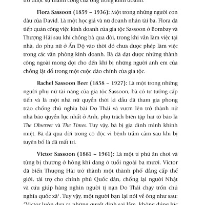 Những Ông Trùm Tư Bản Cuối Cùng Của Thượng Hải    Hai Đế Chế Kinh Tế Do Thái Cạnh Tranh Giúp Tạo Nên Trung Quốc Hiện Đại
