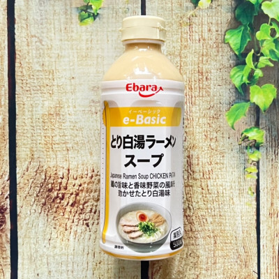 Nước Súp Mì Ramen Gà PAITAN E-BASIC EBARA 500ml