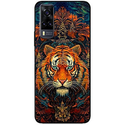 Ốp lưng cho Vivo V23e - Y31 - Y51 - Y55 - Y55s - Y55 2022 - Hổ Hoa - Hàng Chính Hãng