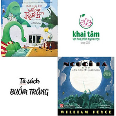 [Combo William Joyce] NGƯỜI LÁ và những chú bọ tốt bụng dũng cảm - Một ngày bên WILBUR ROBINSON