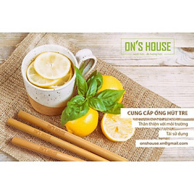 ỐNG HÚT TRE -LOẠI 1- size vừa - -dài 20 mm 
