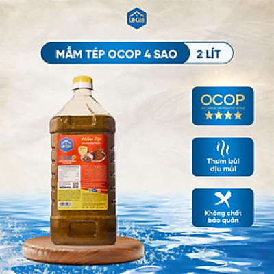 Mắm tép Lê Gia can 2l