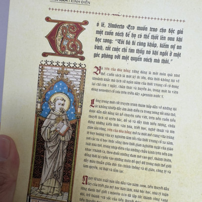 [tái bản 2024] TÊN CỦA ĐÓA HỒNG - Umberto Eco - Lê Chu Cầu dịch - Nhã Nam