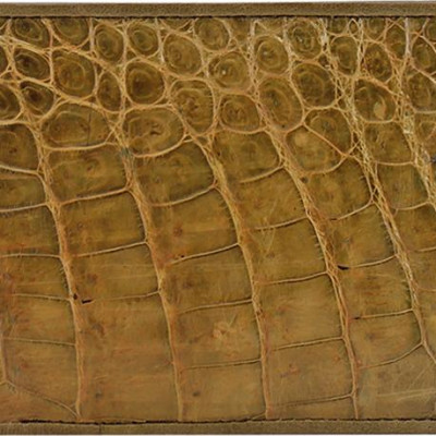 Bộ Ví & Thắt Lưng Nam Da Cá Sấu Huy Hoàng HT2252-HT4274 (23 x 11,5 cm) - Rêu