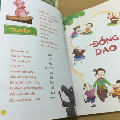 Đồng dao thơ - truyện cho bé tập nói