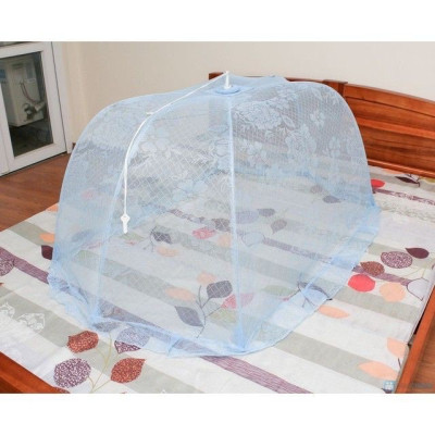 Đồ Dùng Phòng Ngủ -   Mùng Chụp Voan  Thái  -Mùng Chụp Cây Gấp Gọn Chống Muỗi, Côn Trùng Cho Bé Nhỏ
