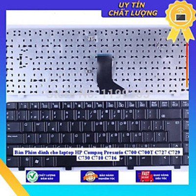Bàn Phím dùng cho laptop HP Compaq Presario C700 C700T C727 C729 C730 C710 C716 - Hàng Nhập Khẩu New Seal